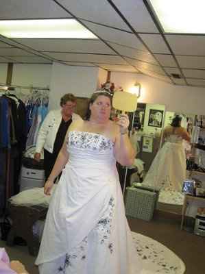 The dress has arrived!