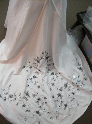 The dress has arrived!