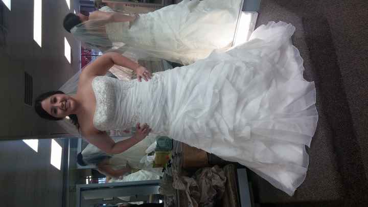 My dress is in EARLY!!