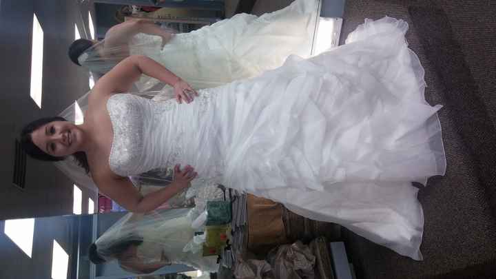 My dress is in EARLY!!