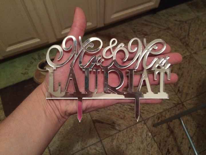 Show me your cake toppers!