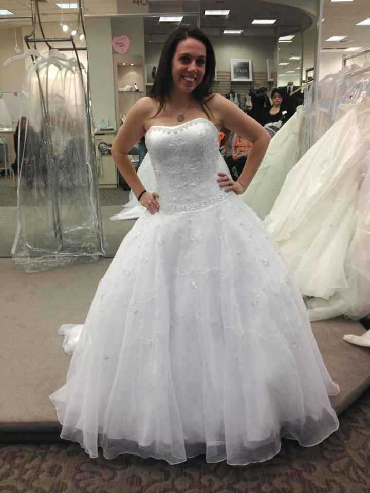 I said YES to the Dress !!