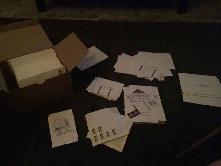 Invites are...