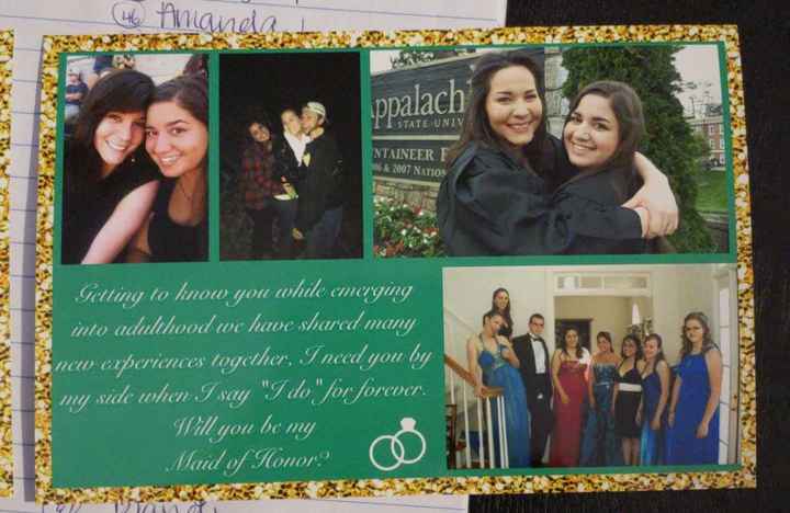 How did you ask your Bridesmaids?? - 2