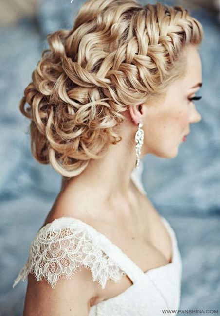 Show me your wedding day hair