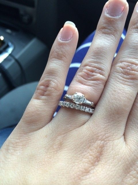 My wedding band came in!  Show me yours!