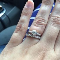 My wedding band came in!  Show me yours!