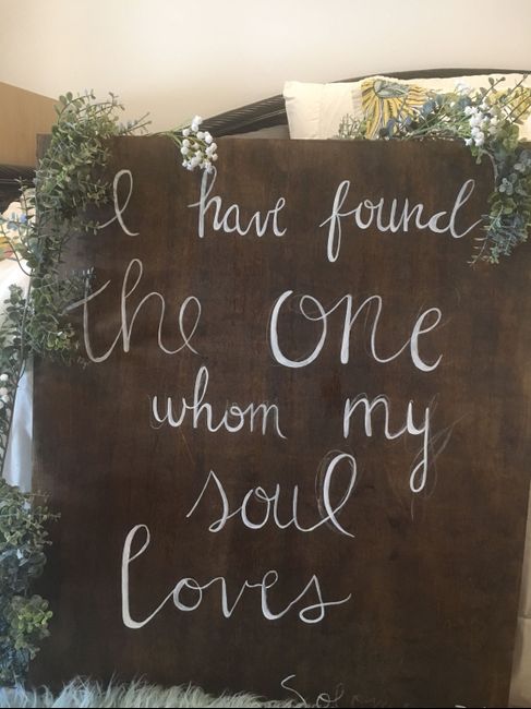 diy Signs for the wedding - 1
