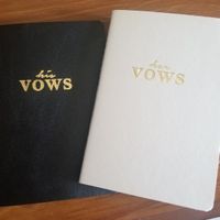 What are you putting your vows on? - 1