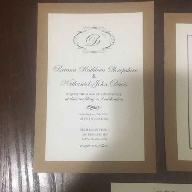 Invitations - 1