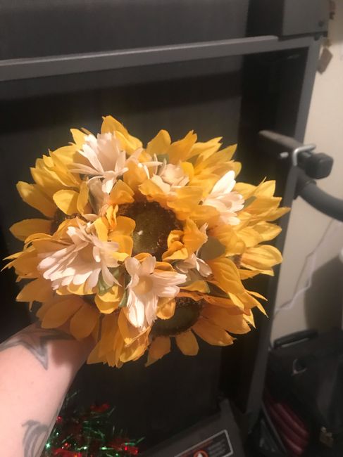 Got my bouquets and boutineers done - 2