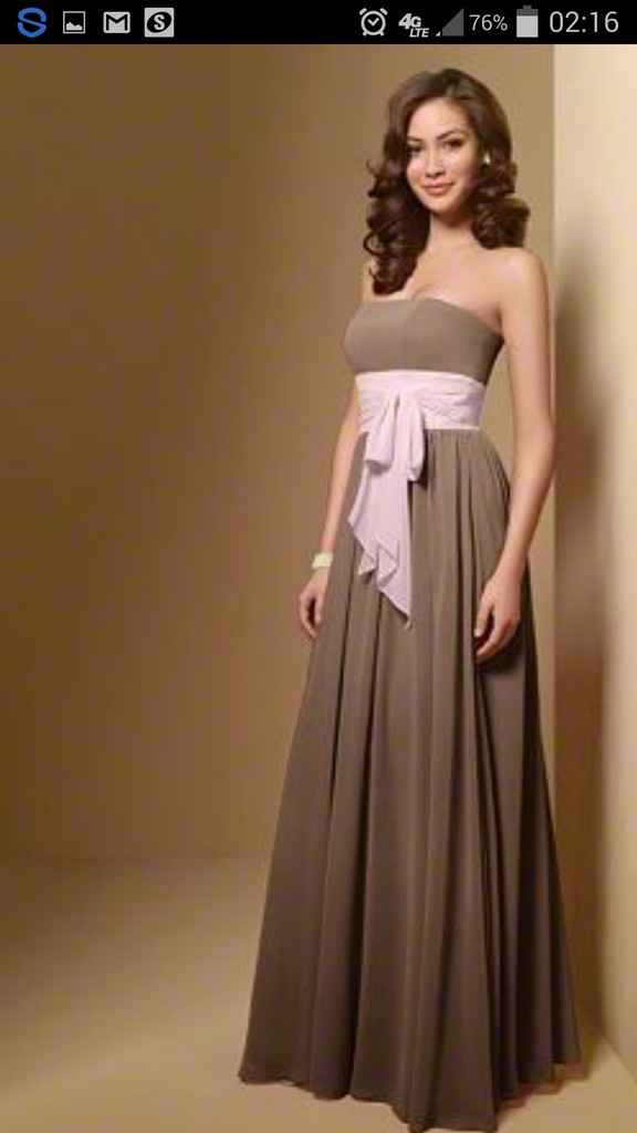 what color looks best with which style of bridesmaids dress