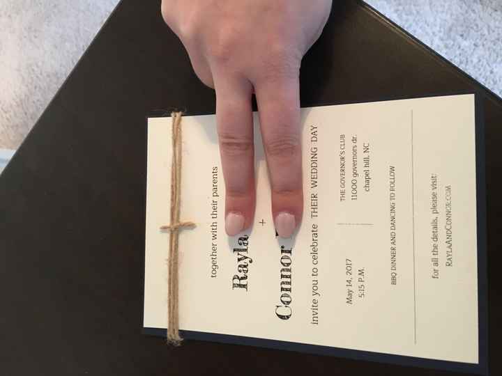 DIY Invitations (Design and Printing) Turned Out Great!