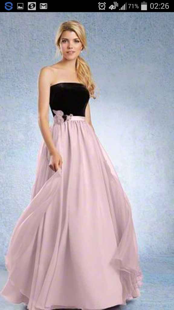 what color looks best with which style of bridesmaids dress