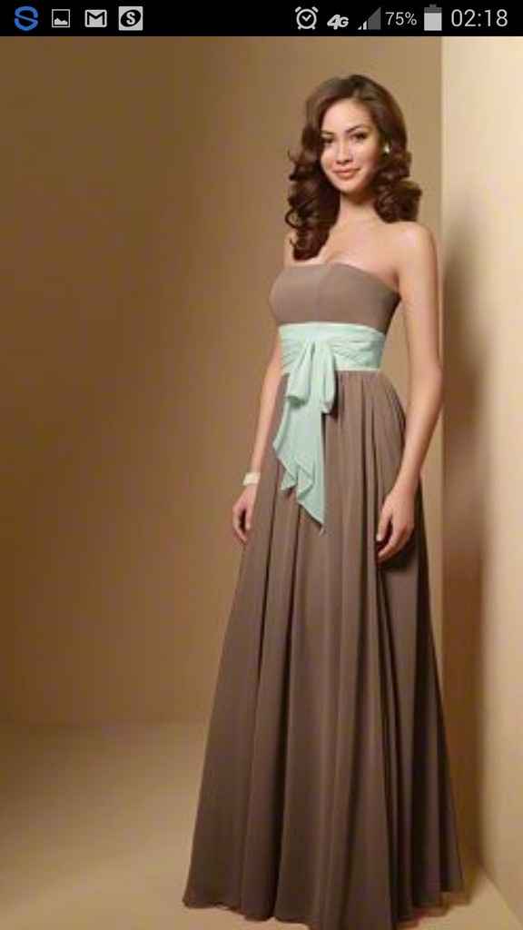 what color looks best with which style of bridesmaids dress