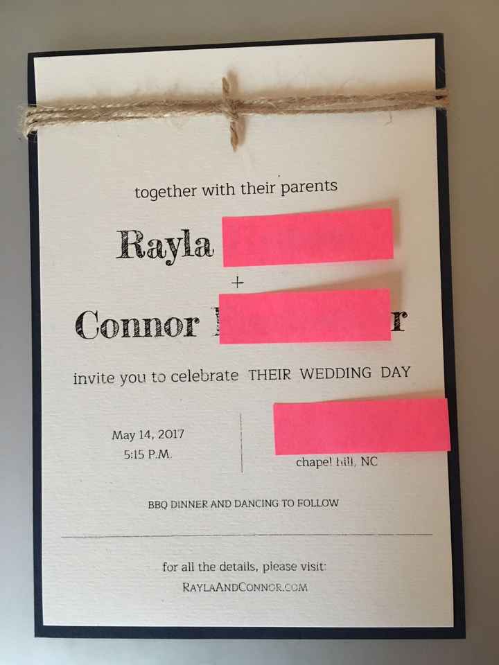 Let's see those invites ...