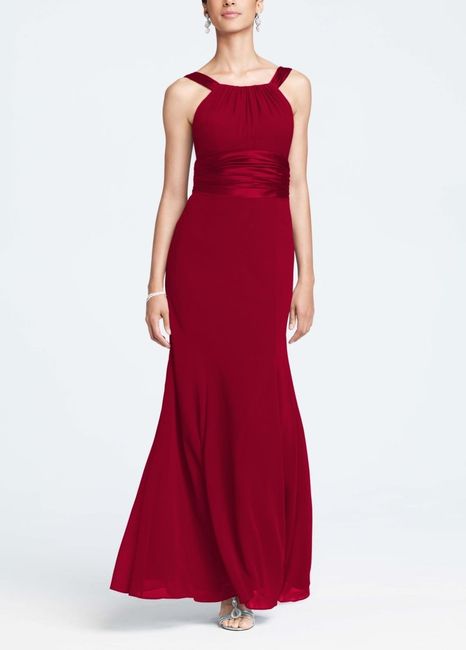 Bridesmaids Dresses are in!! && I have photos! (; Also question about colors??