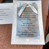 DIY Invitations - Hobby Lobby, Michaels, etc.