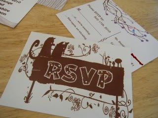 RSVP cards