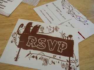 RSVP cards