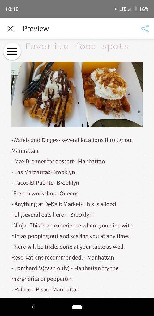 Giving Guest Recommendations - 1