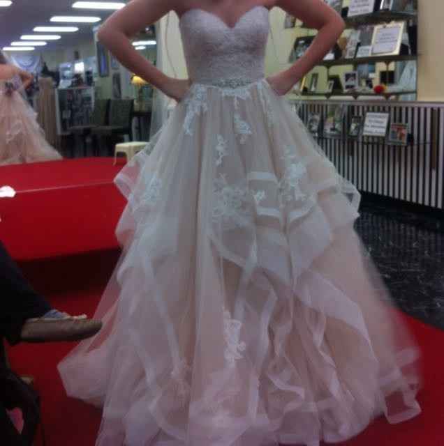 I said yes to the dress!!