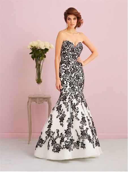 The bride wore black?