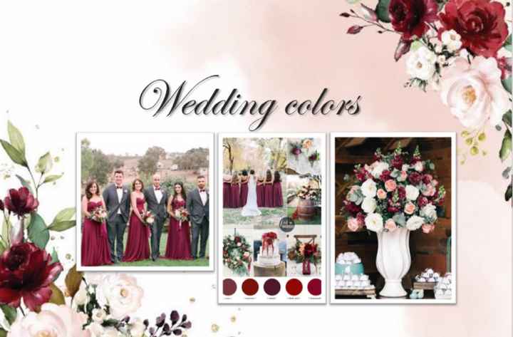 What are/were your wedding colors? - 1