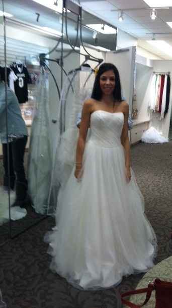 Said Yes to the dress!