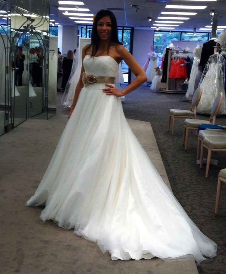 Said Yes to the dress!