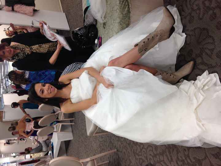 Said Yes to the dress!