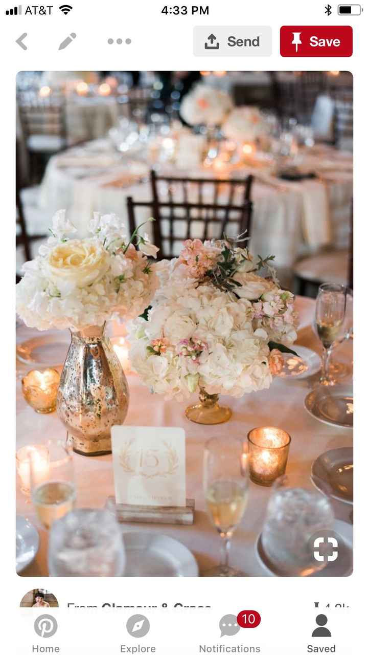 What are you doing for centerpieces? - 2
