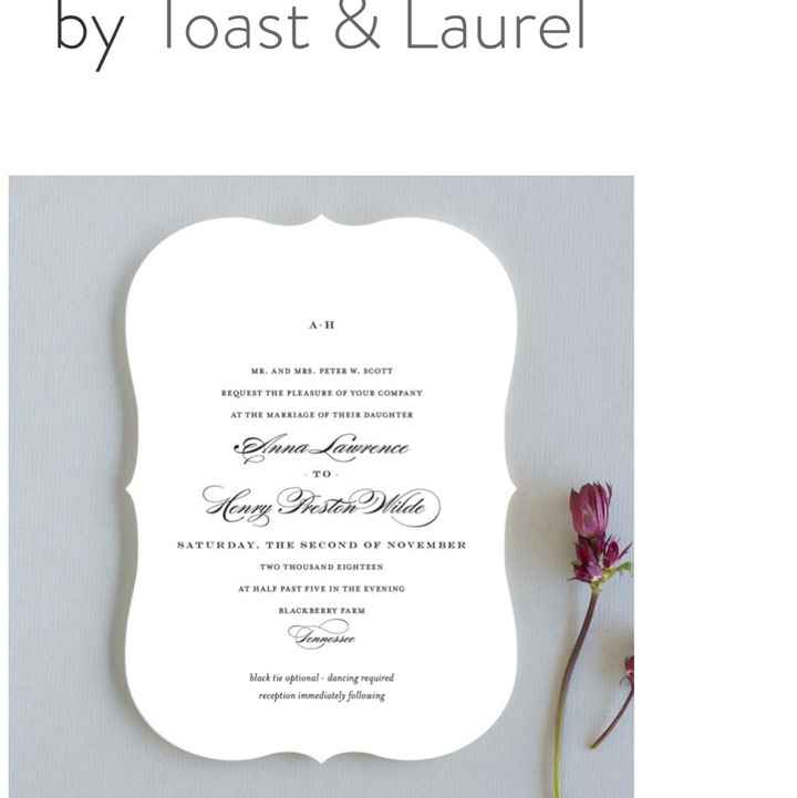 Wedding invitations - 2