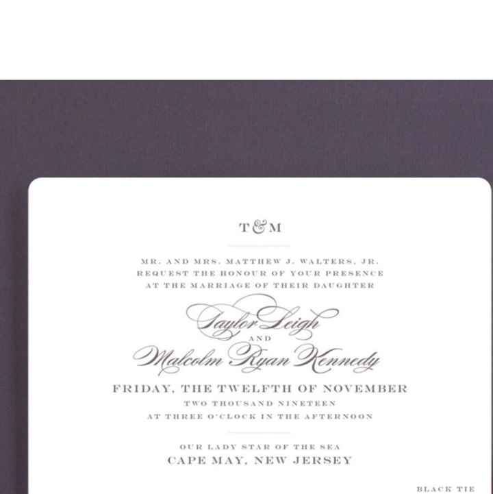 Wedding invitations - 3
