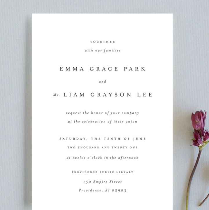 Wedding invitations - 4