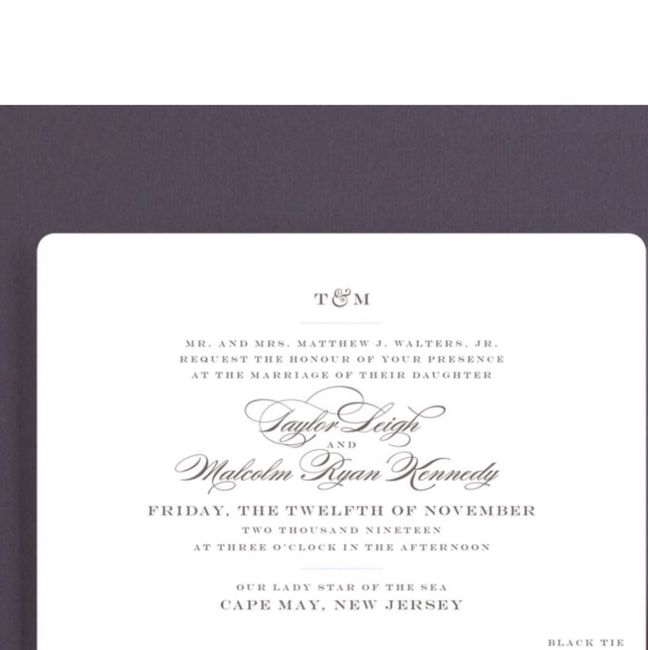 Wedding invitations - 3