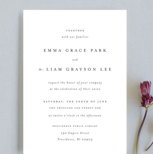 Wedding invitations - 4