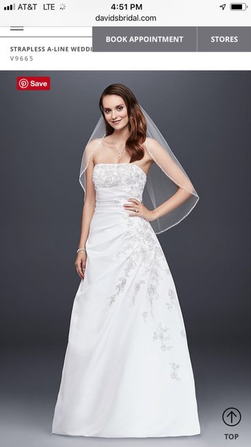 Dresses from David’s Bridal 4