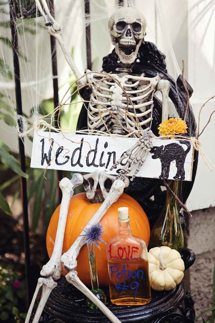 Halloween wedding