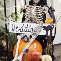 Halloween wedding