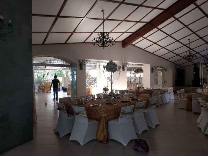 Reception hall inside 1