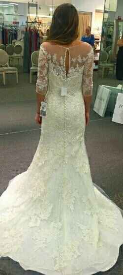 How many dresses did you try on before you said yes to the dress!?