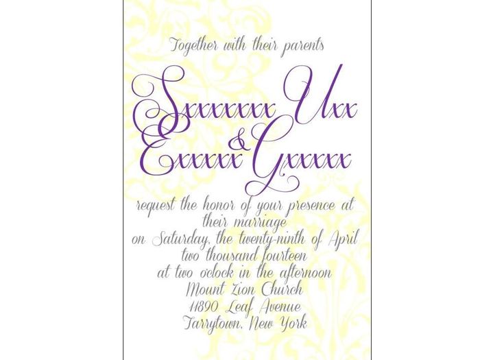 honest opinions - invitations