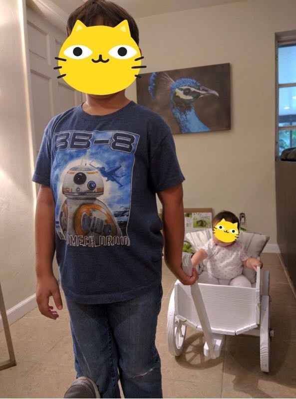 Wedding wagon for baby