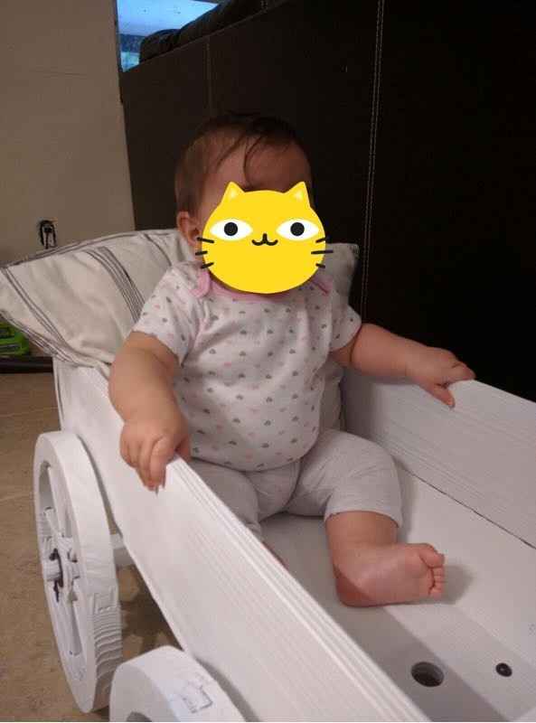 Wedding wagon for baby