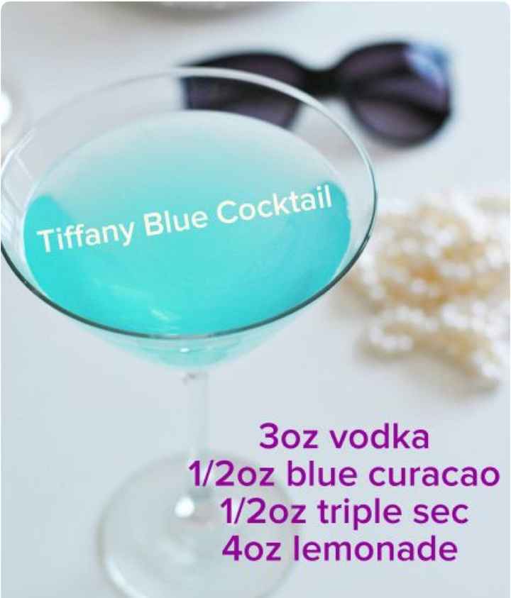 What cocktails/liquors are you serving? - 1