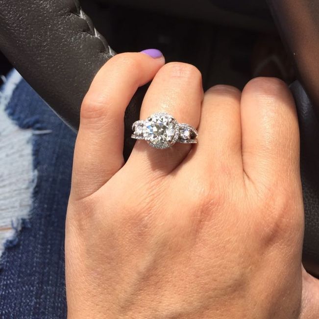 SHOW OFF YOUR RINGS LADIES!! I wanna see that bling!!!