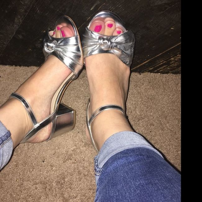 I bought my wedding shoes!