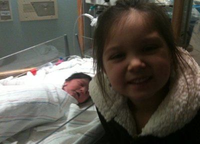 BABY IS HERE