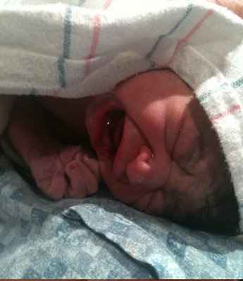 BABY IS HERE